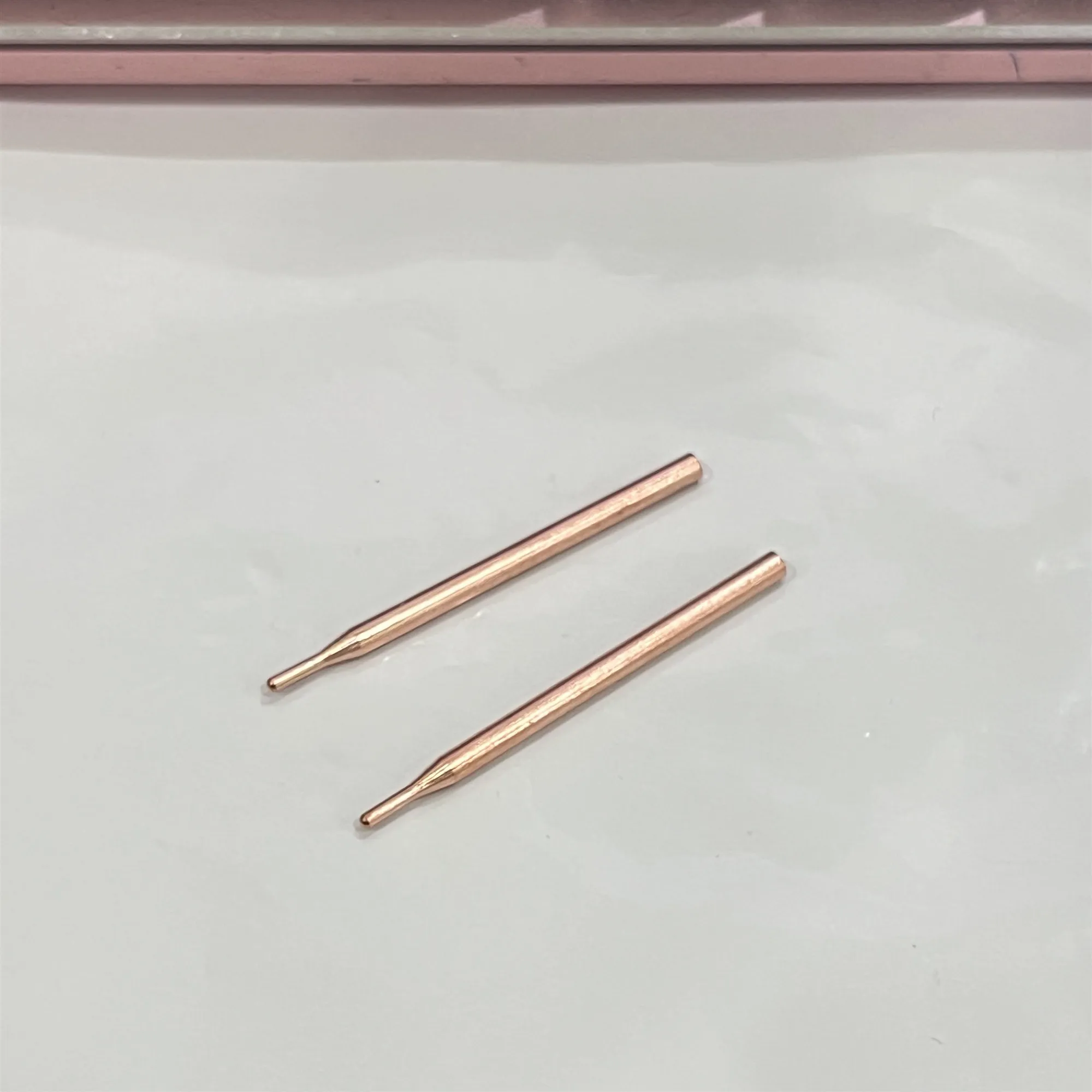 

2pcs 3MM 18650 Hand-held Spot Welder Small Lithium Battery Point Welding Pen Copper Spot-welding Needle Electrode Tip