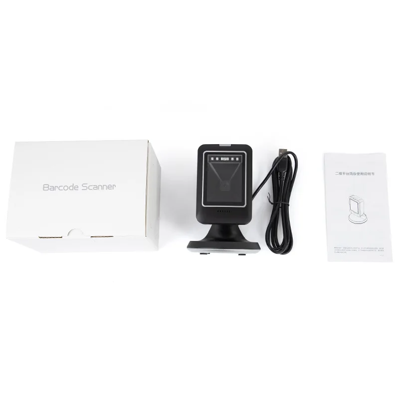 Scannen Pistole DW158 Scannen Plattform QR Code Zahlung Wired Handheld Barcode Scanner Supermarkt Kassierer Box