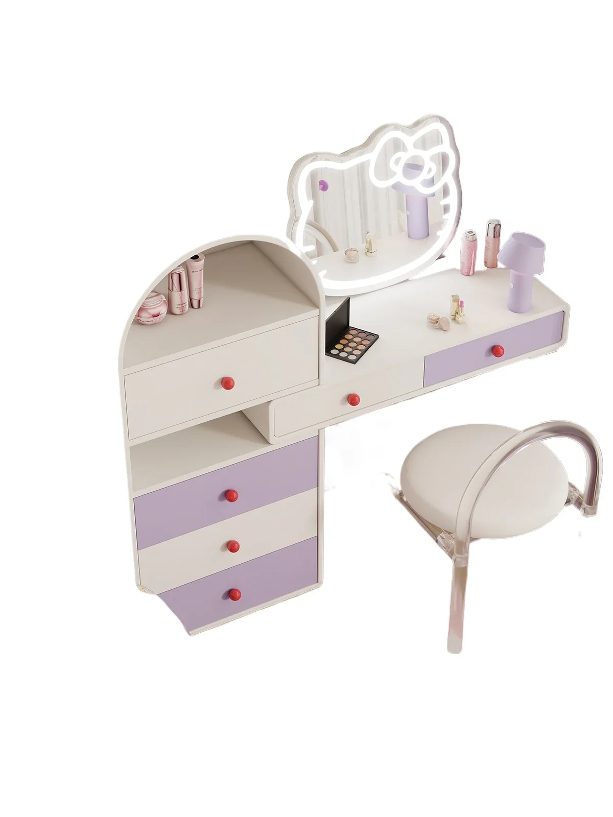 

Dopamine cream wind two-in-one dresser bedroom advanced sense modern simple chest dresser integrated