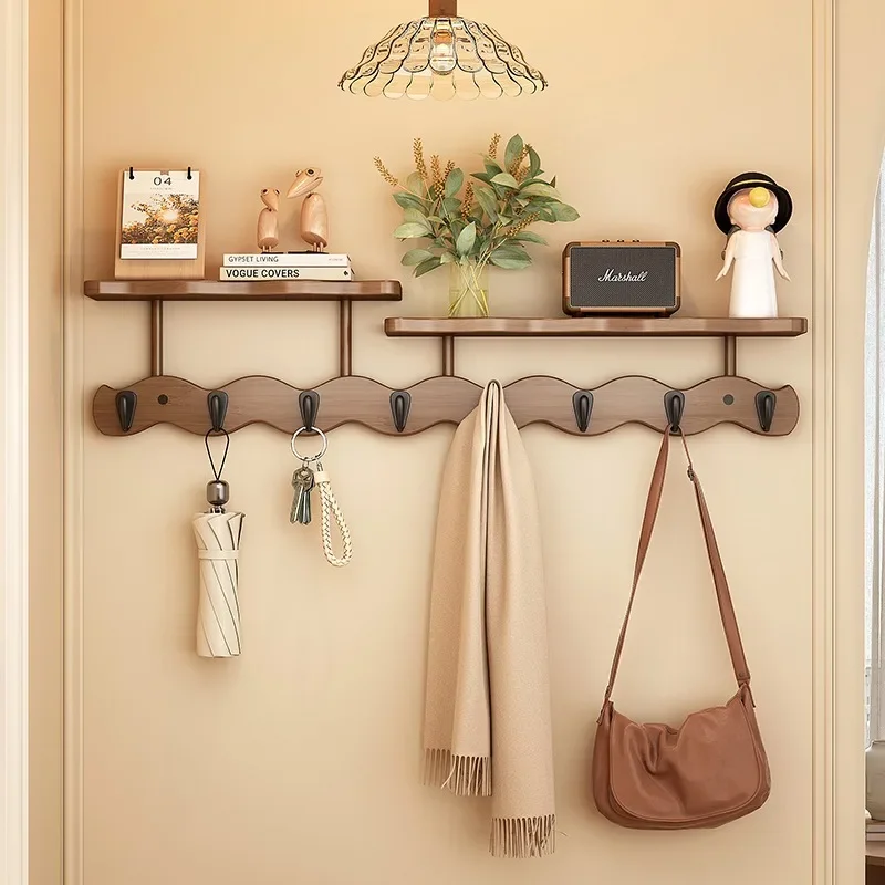 

Simple Chic Wall Mounted Coat Racks Fashionable Elegant Generous Perchero Ropa De Pie Furniture for Home Interior Decor Designer