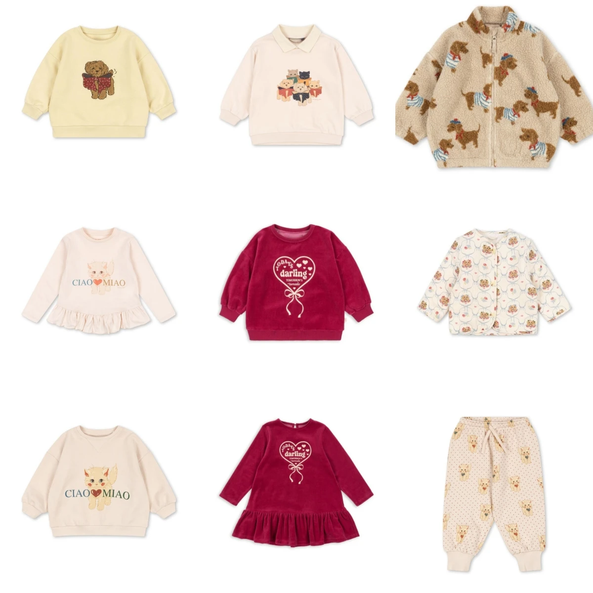 

Новинка 2023 года, осенне-зимняя детская одежда, толстовки с героями мультфильмов для мальчиков и девочек, брюки, рождественское платье принцессы для девочек, детская куртка