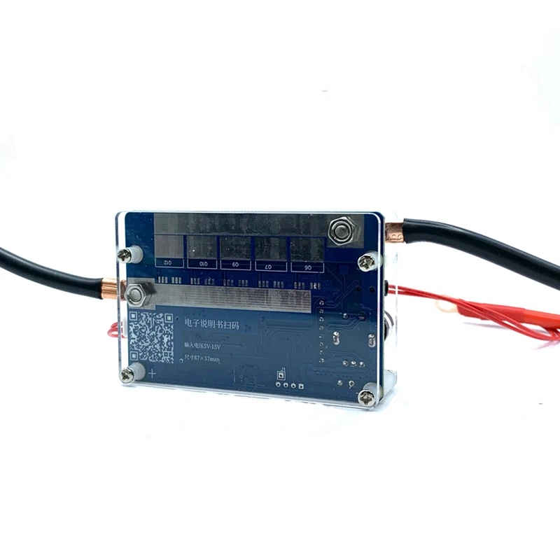 Mini tablero de Control de soldador por puntos, máquina de soldadura por puntos con pantalla Digital de 7-14V, tablero de Control de batería de litio 18650 DIY