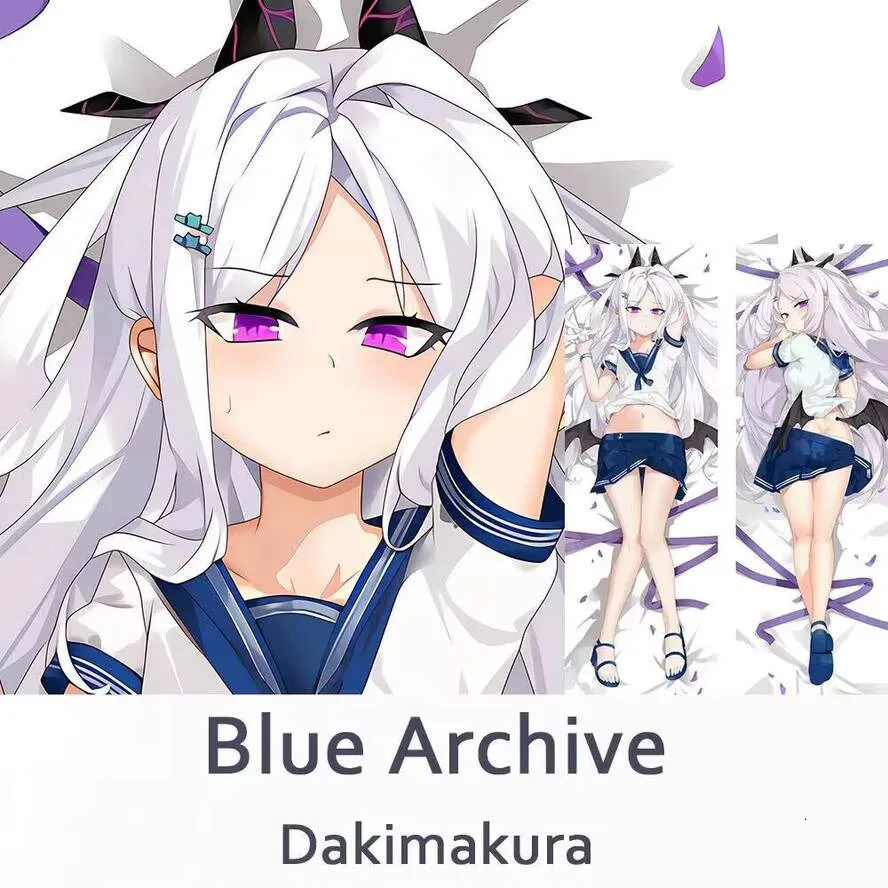 

Dakimakura Blue Hing Archive Body Наволочка Чехол Аниме Игра Отаку Подушка