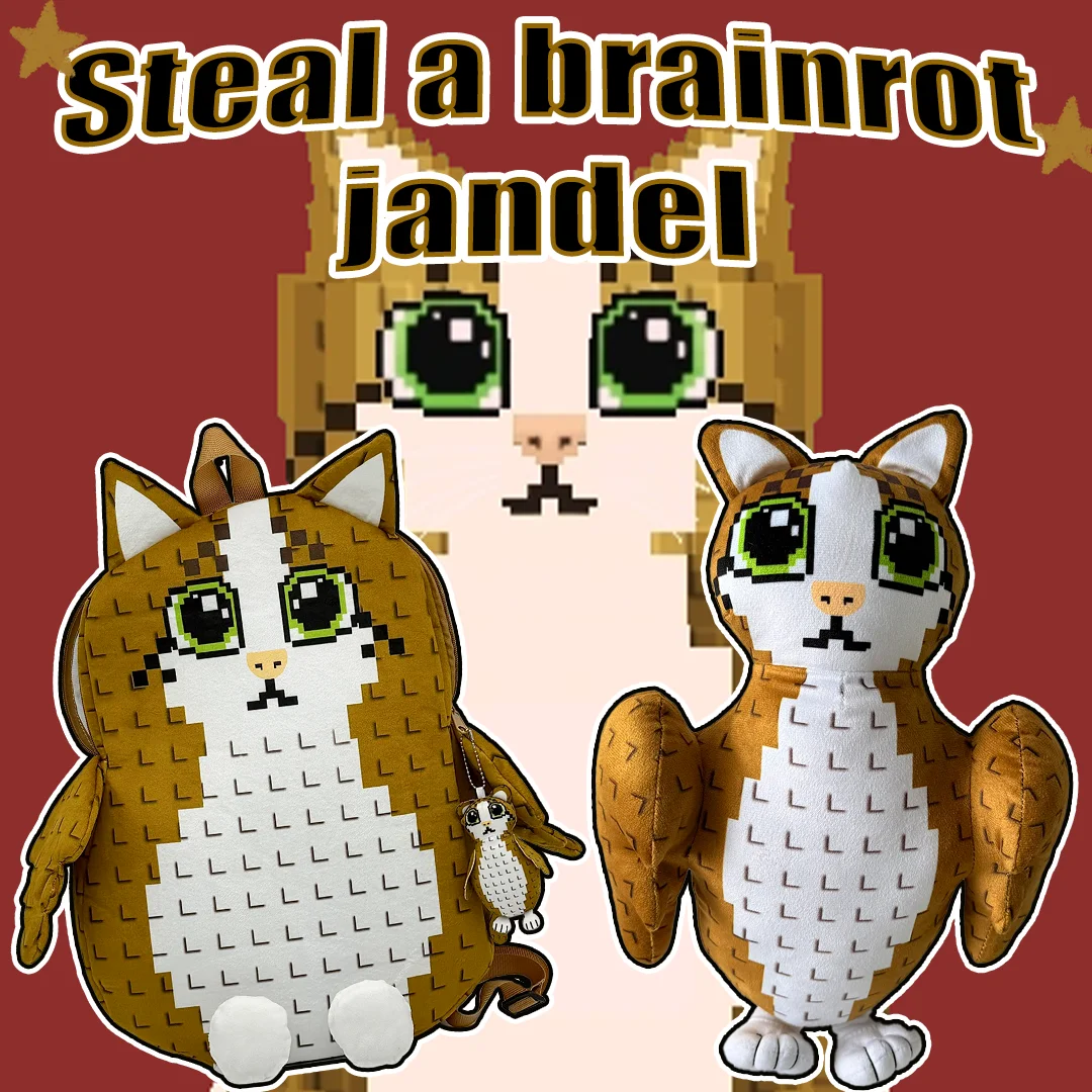 

2026 Новый плюшевый рюкзак Steal Brainrot для женщин и мужчин, коричневая сумка с мягкой совой, милая маленькая сумка через плечо, подарки на день рождения