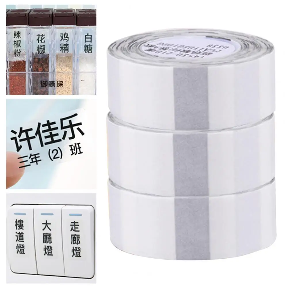 1 Roll  Thermal Labels Good Scentless Self-adhesive Price Labels Sticker Soft Touch Portable Thermal Sticker