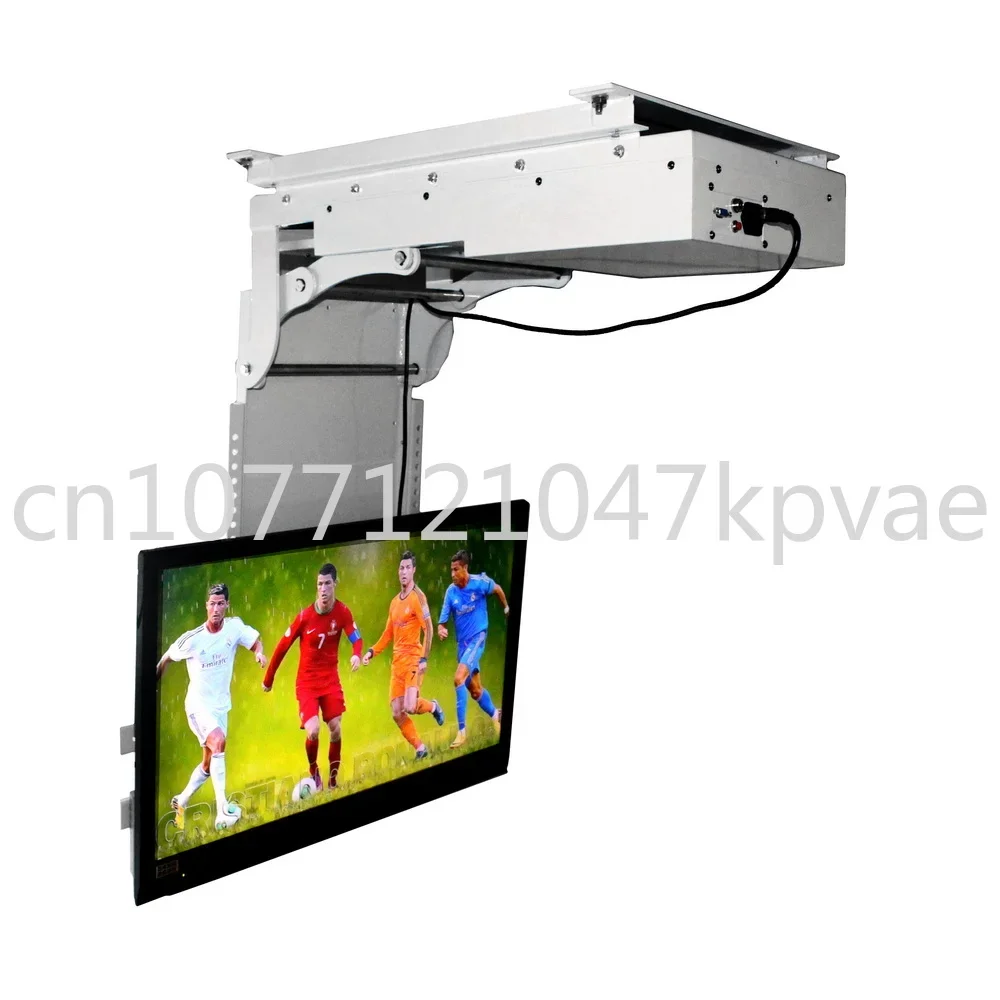 Automatic Motorized Flip Down Mechanism for 50inch 60inch 70inch Monitor Lift Audiovisual Project and Conference System