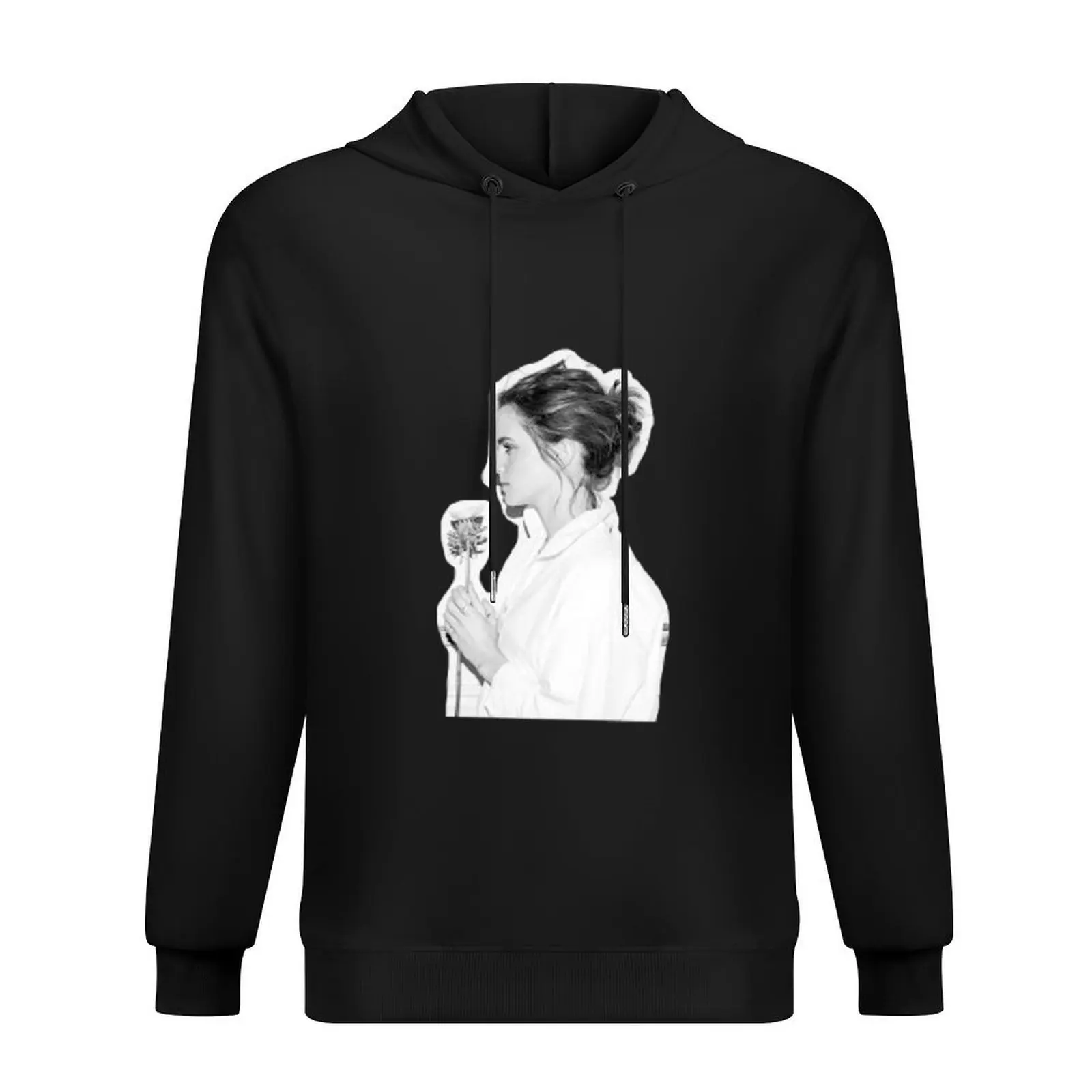 إيما واتسون هوديي ملابس أنيمي الملابس الكورية الرجال قميص العرق ملابس الخريف الرجال هوديي المتضخم