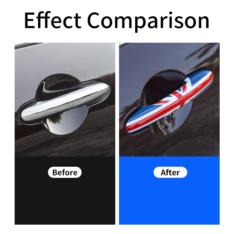 Exterior Door Handle Cover Protector For Mini Cooper F54 F55 F56 F57 F60 Auto Decoaration Accessories PC Sticker Car Styling