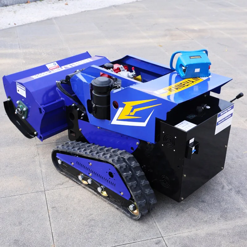 Customized High Productivity Remote Control Lawn Mower for Home Restaurant Use New Orchard Farm Work Machine Motor Impurities
