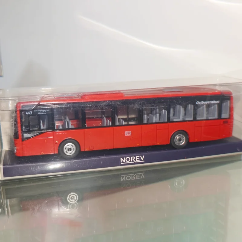 NOREV 1:87 نموذج حافلة Iveco البلاستيكية هدية للكبار هواية وألعاب مقتنيات الحلي النهائية الثابتة