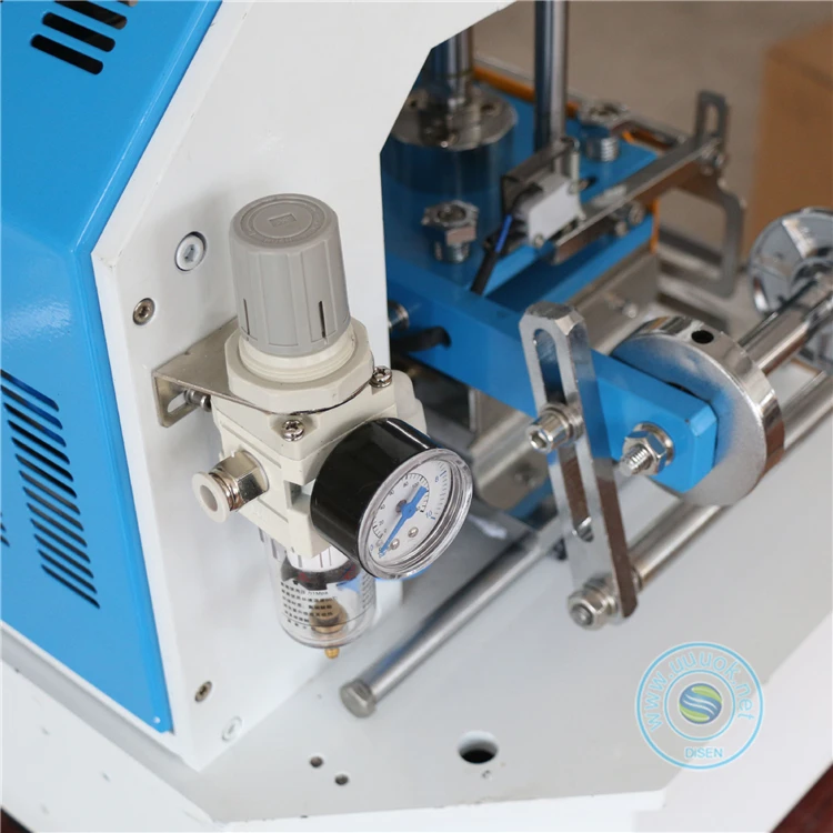 DSS-ZY-819E Semi-auto Table Set Leather Pvc logo Pneumatic Hot Stamping Machine