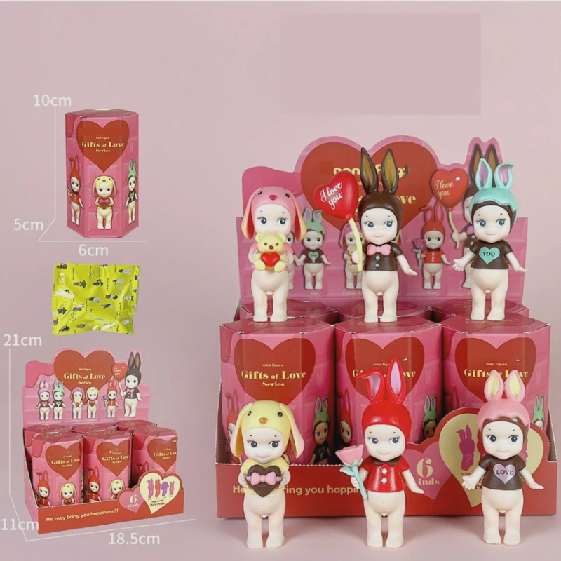 

Mini Figure Children Love Birthday Gift Blind box Birthday gift series Animation Character Cartoon Model Doll S Angel Blind Box