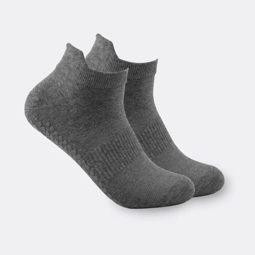 Cushioned Sole Yoga Socks Warm Anti-slip Unisex Floor Socks with Silicone Bottom for Sports Winter Activities Thickened for High