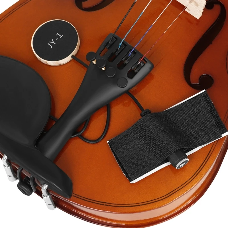 Y1UB Guitar Self Adhesive Microphone Pickup Set Guitar Violins Banjos Mandolin Ukuleles Piezo Stable Contact Guitar Pickup