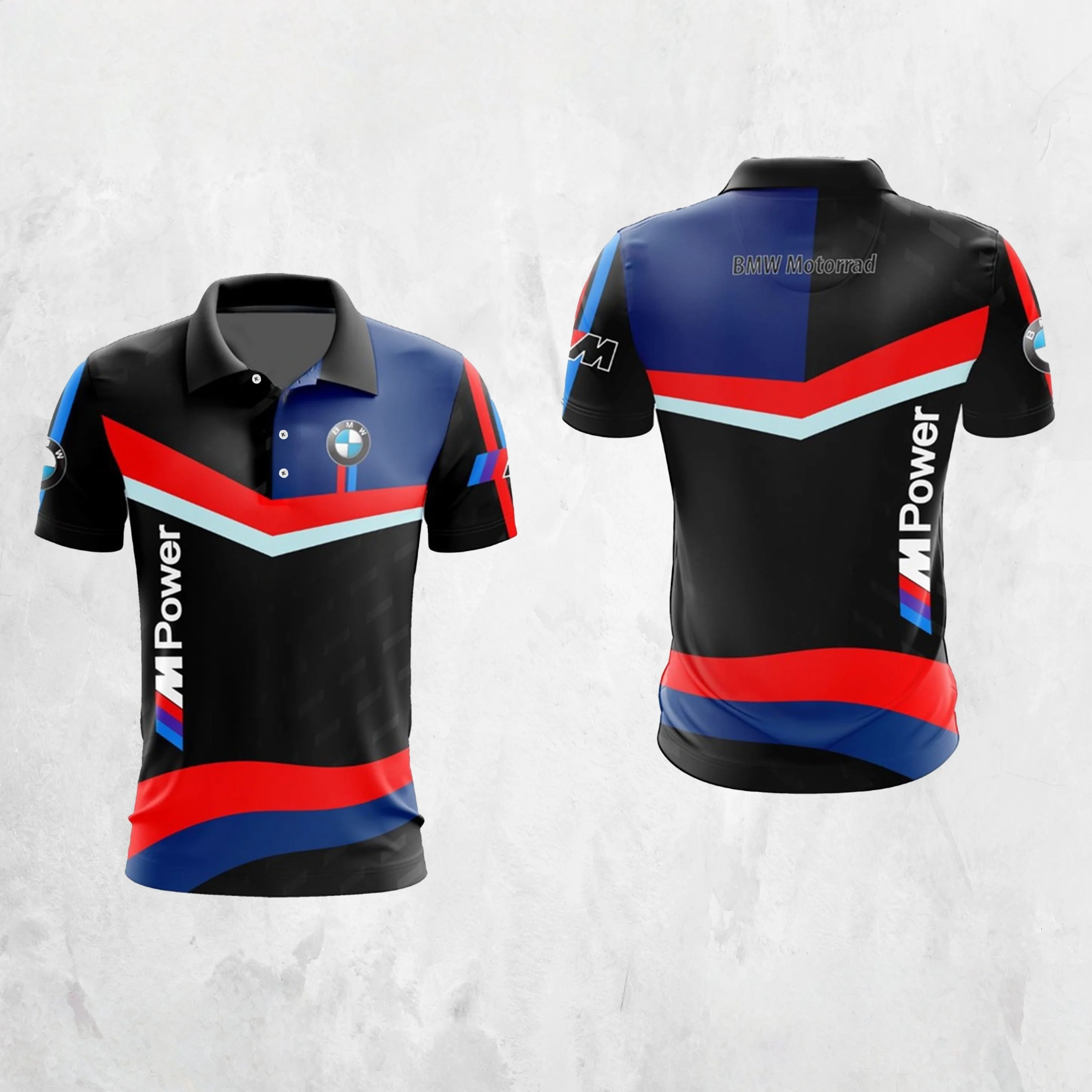 

26 автоспорт для BMW Motorrad Adventure Waterbird, мотоцикл, супербайк, быстросохнущая летняя мужская рубашка-поло с пуговицами, не выцветает