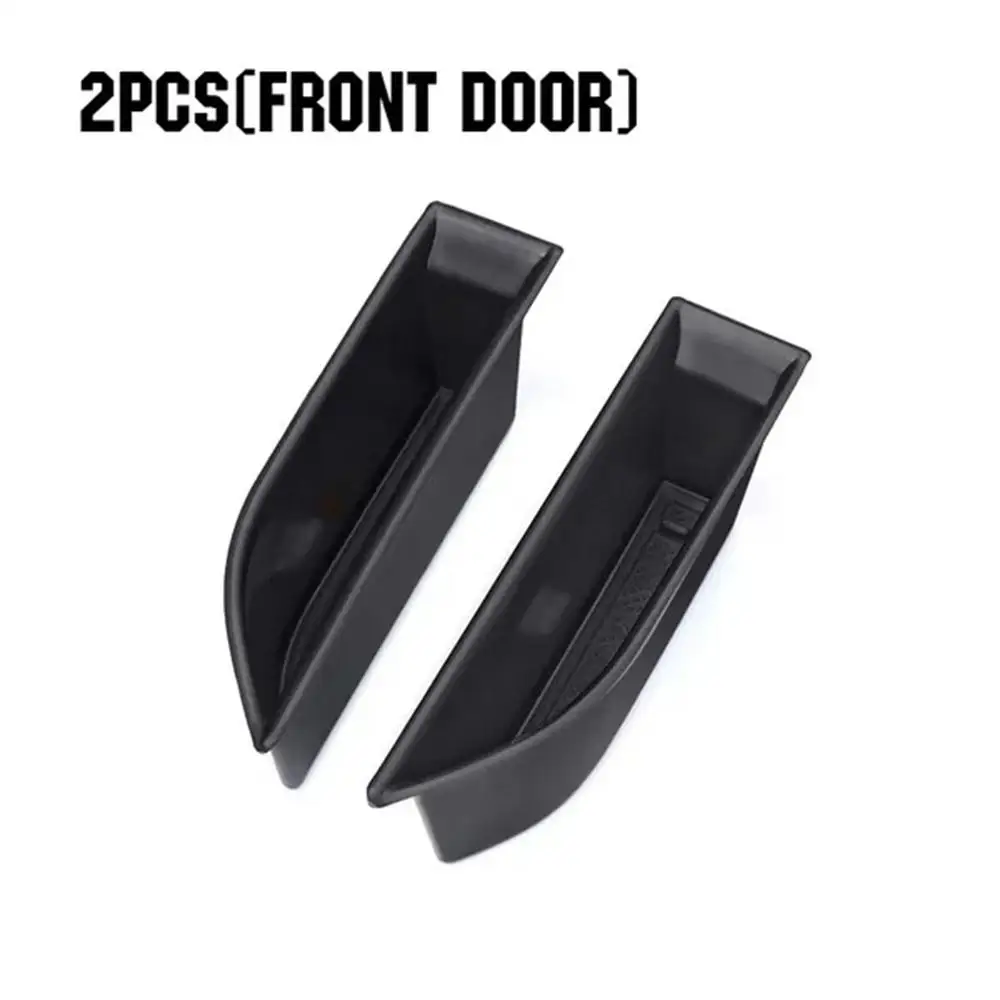 Car Front Inside Door Storage For Peugeot 3008 3008GT 2016 2017 2018 Pallet Armrest Container Box Cover Interior Accessories  ﻿