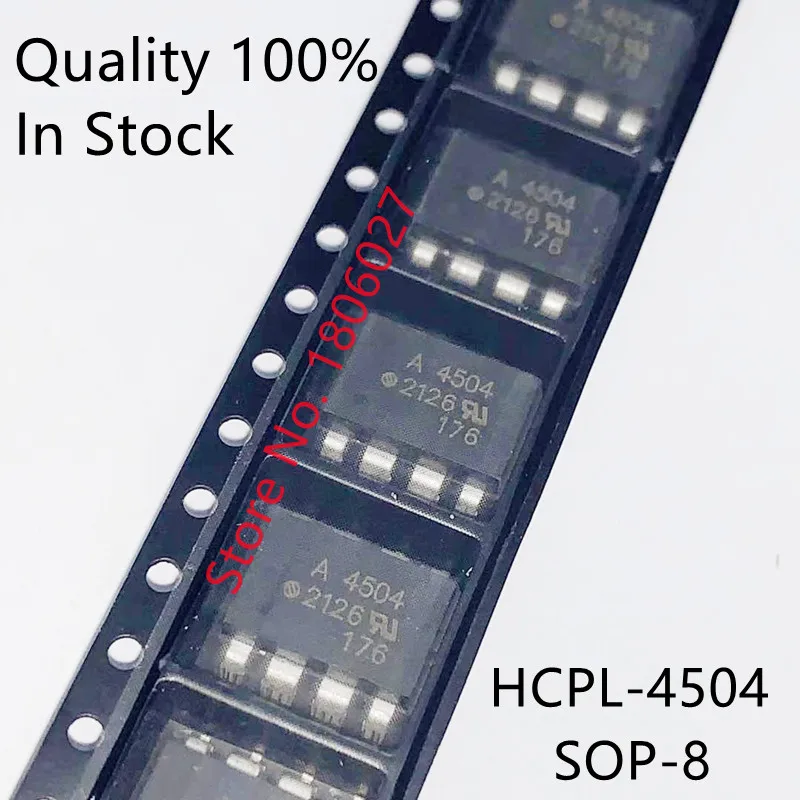 Send free 5PCS  A4504 HCPL-4504 Chip/SOP Optocoupler Isolator