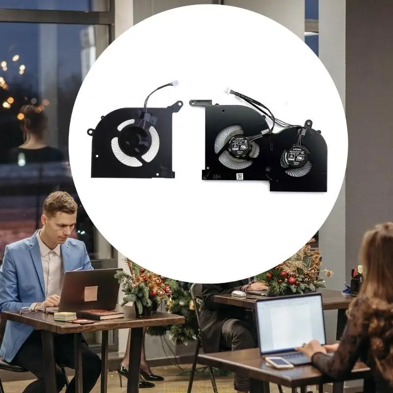 LX0B Notebook CPU COLING FANS 5V 1.0A4 PIN -графин Радиатор GPU для MSI GS66 WS66