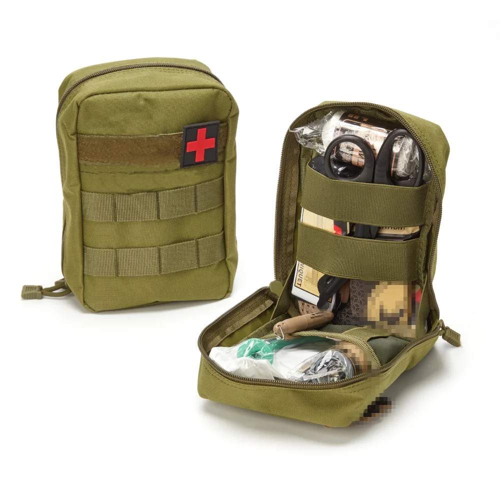 Tactical First Aid Kit Medical Bag Portable EDC Pouch For Emergency First Aid and Trauma Combat Survival Ifak Medical Kit