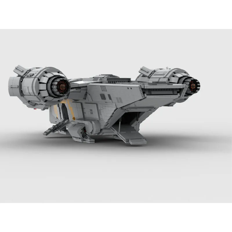 MOC-140701 Film Spannende Szenen Raumschiff Schlachtschiff Bausteinmodell 7600 Teile Kreatives Kindergeburtstagsspielzeug Geschenk für Jungen