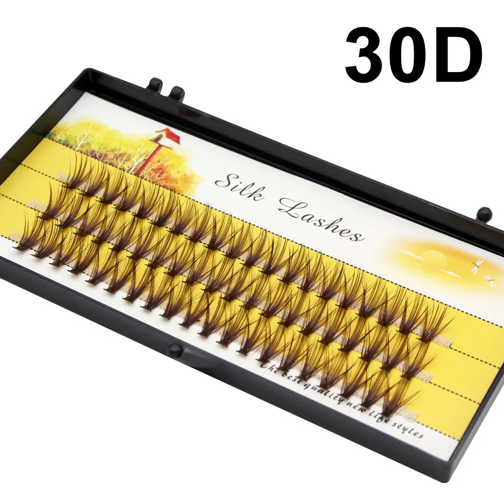 MYUD 20D/30D Cluster Silk 3D Russian curly, naturally soft, and extended false eyelashes are simple and easy to operate