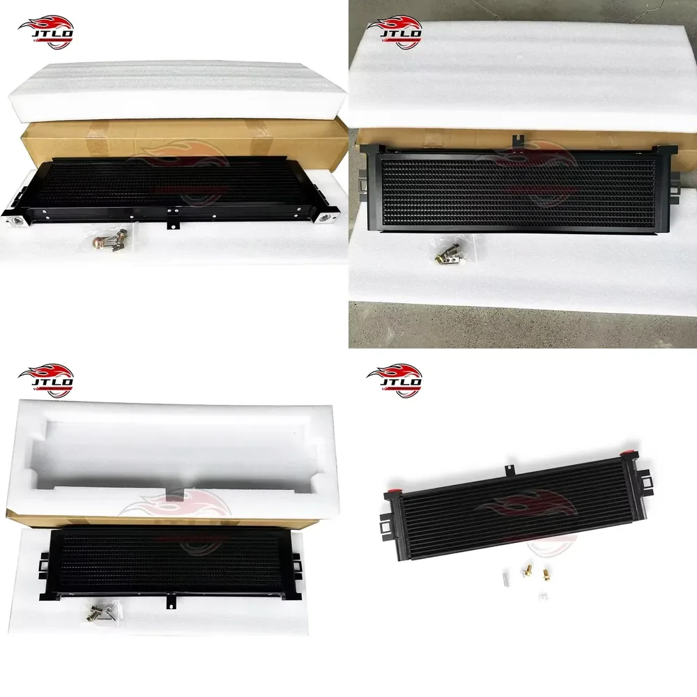 【Premium Quality Daria】 Engine Oil Cooler With Mesh Guard for M3 M4 G80 G82 G87 S58 Aluminum Transmission Oil Cooler