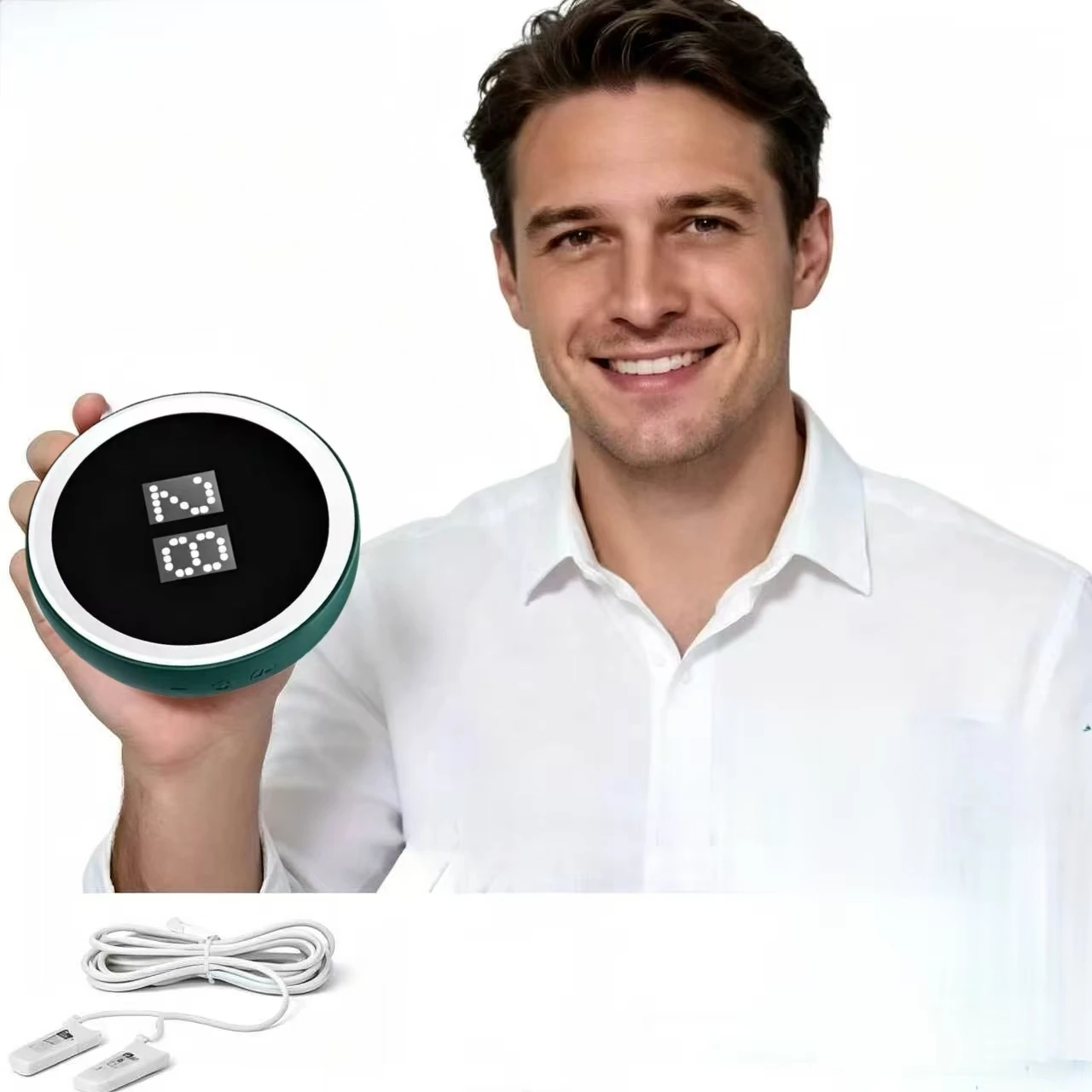 Professional VNS Therapy Device, Rechargeable Ear Clip Vagus Nerve Stimulator for Deep Sleep Induction Anxiety Depression Relief