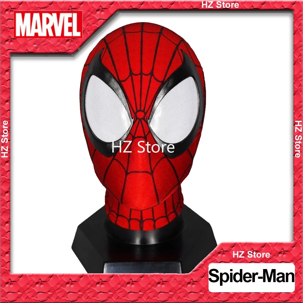 Marvel Ultimate Spider-Man Masks 1:1 3D Spiderman Mask Handmade Halloween Cosplay Costume Replica for Birthday Christmas Gift