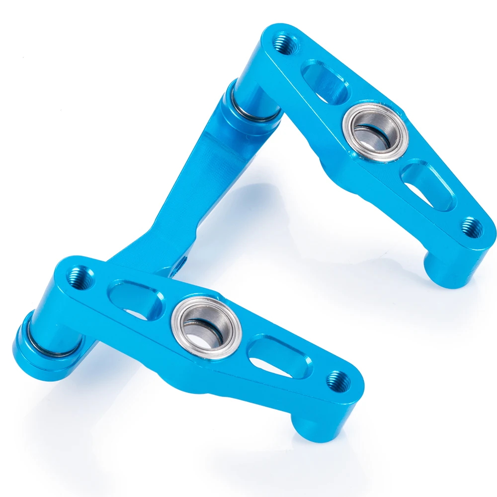 TRINOOD – jeu de direction à roulement à billes en Alu, pour voiture RC 1/10 Tamiya TT-02 TT02, pièces de mise à niveau