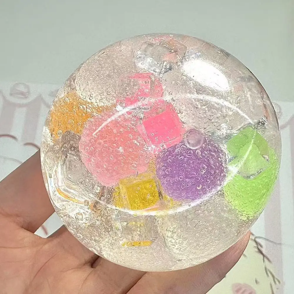 Taba – balle anti-Stress Squishy, jouet à presser frais, fleur de cerisier, jouet à pincer façonnable, anti-fruits, jouet fait à la main, jouets sensoriels pour enfants et adultes