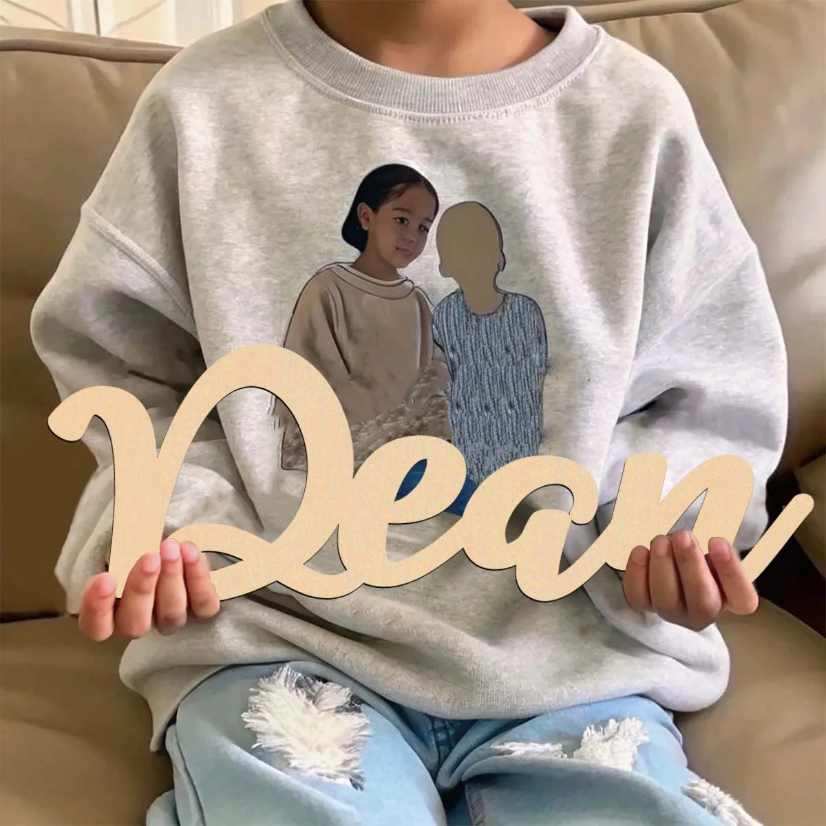 1 шт., забавный диван, пример, индивидуальный текст, деревянный материал, деревянная табличка, вывеска с лазерной резкой, ручная работа, с элегантными курсивными надписями