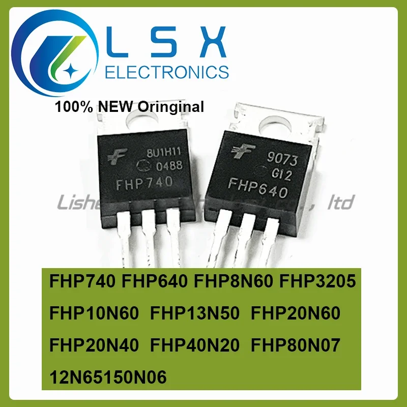 10PCS/lot  FHP740 FHP640 FHP8N60 FHP3205 FHP10N60 FHP13N50 FHP20N60 FHP20N40 FHP40N20 FHP80N07 12N65150N06 Original TO-220