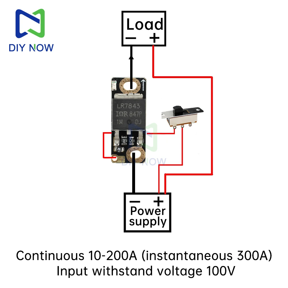 160A 미니 고전력 MOS 트리거 스위치 드라이버 모듈 전계 효과 튜브 PWM 조절 전자 스위치 제어 보드 5-18V