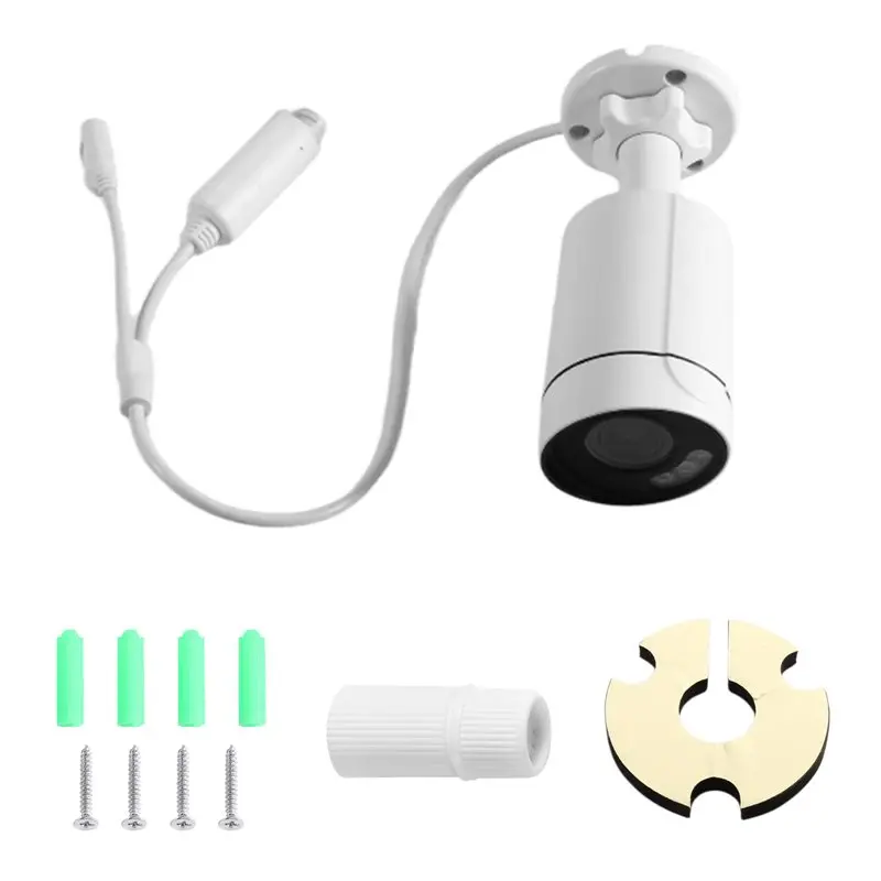 [NEW!A25P】 Security IP Camera 5MP 4X Auto-Zoom Poe Bullets Camera Color Night Vision 108° Wide Viewing Angle Outdoor