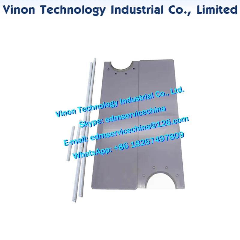 

1 Set=edm Seal Plate AB 2PCS and Tefl on Seal Block 4PCS for Fan uc Alpha 1iC,1iD,0iC,0iD,0iE,1iE A290-8116-V068,A290-8116-V067