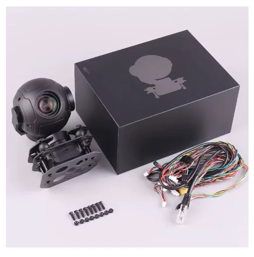 

SIYI ZR10 2K 4MP QHD 30X Hybrid 10X Optical Zoom Gimbal Camera 1/2.7" CMOS HDR Starlight Night Vision 3-Axis Stabilizer UAV UGV