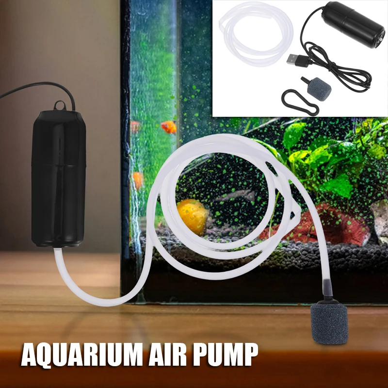 

Oxygen Pump Mini for Fish Tank Air Unit Small Bubbler Usb Aerator Aerators Portable Aquarium Bubbler for Small Aerators Mini
