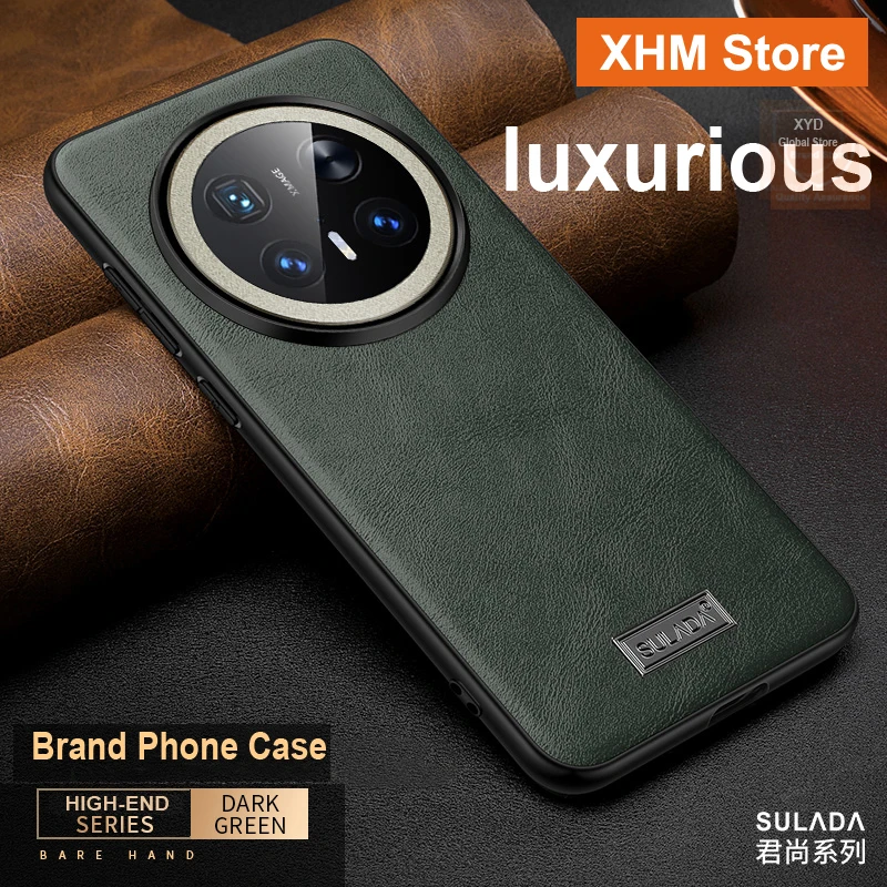 

For Huawei Mate 70 Pro Case Genuine Leather High end Brand Phone Case For Huawei Mate 70 Pro Mate70 Plus Cover Bumper Shell Skin