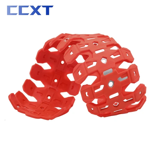 Imagen 2 del producto Para KTM EXC 300 TPI 2012-2023 EXC XCW SX XC seis días 125 250 300 60CM silenciador de escape de motocicleta tubo protector térmico cubierta