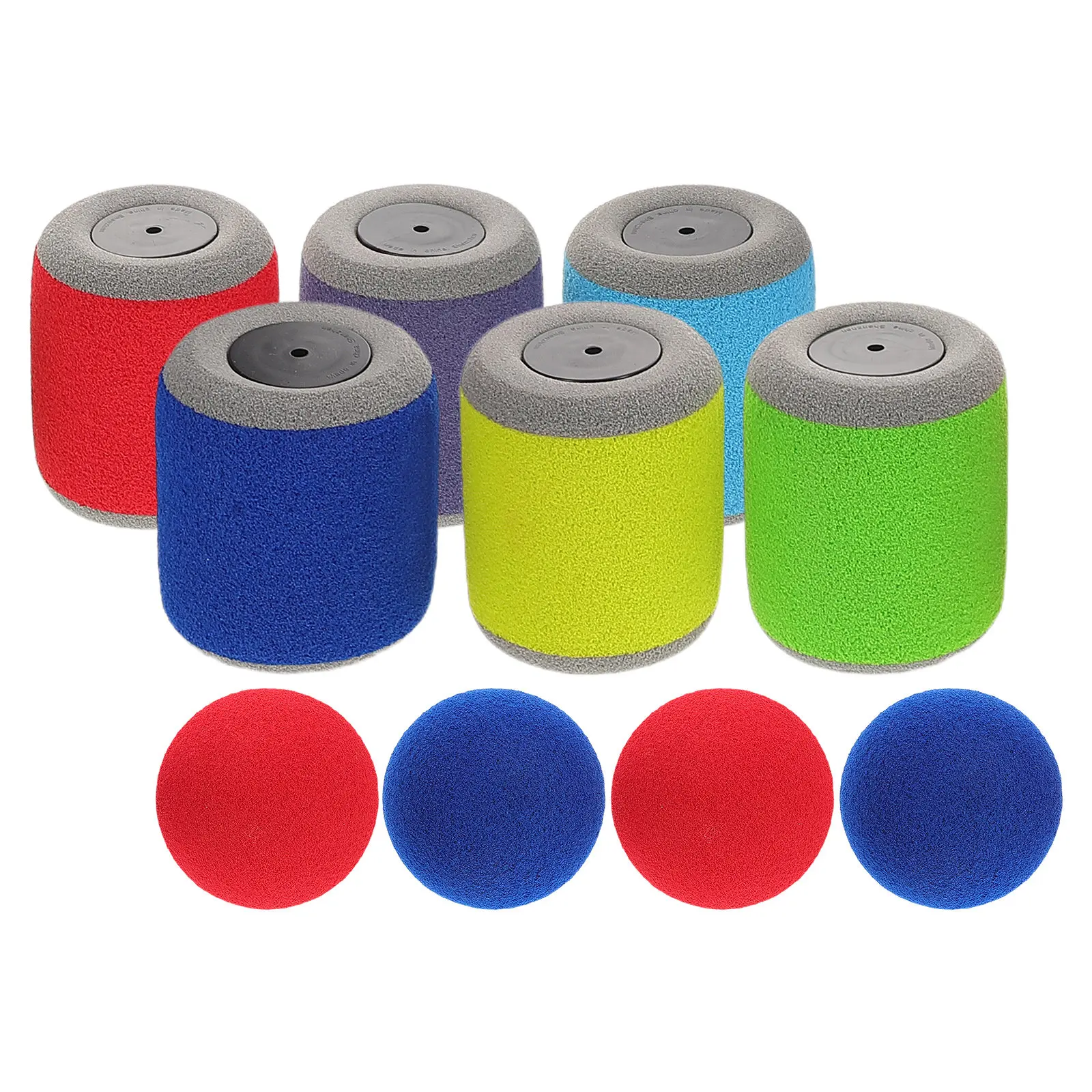1set-sensory-training-outdoor-toss-ball-game-bright-colorful-foam-balls-plastic-can-backyard-indoor-family-competition-kids