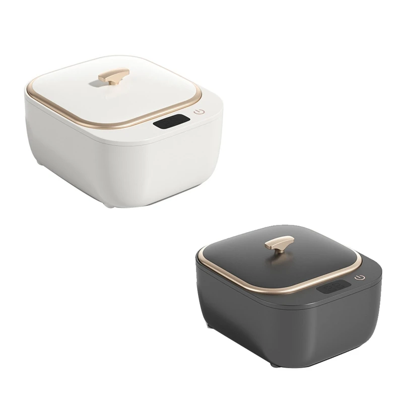 

Professional Ultrasonic Cleaner Machine Jewelry Cleaner For Ultrasonic Machine For All , Retainer Aligner White US Plug