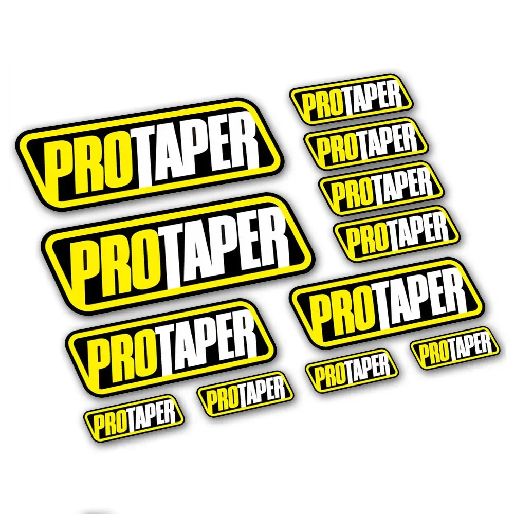 Set 12 Pcs For Pro Taper Decal Sheet Sticker Graphic Set Adhesive