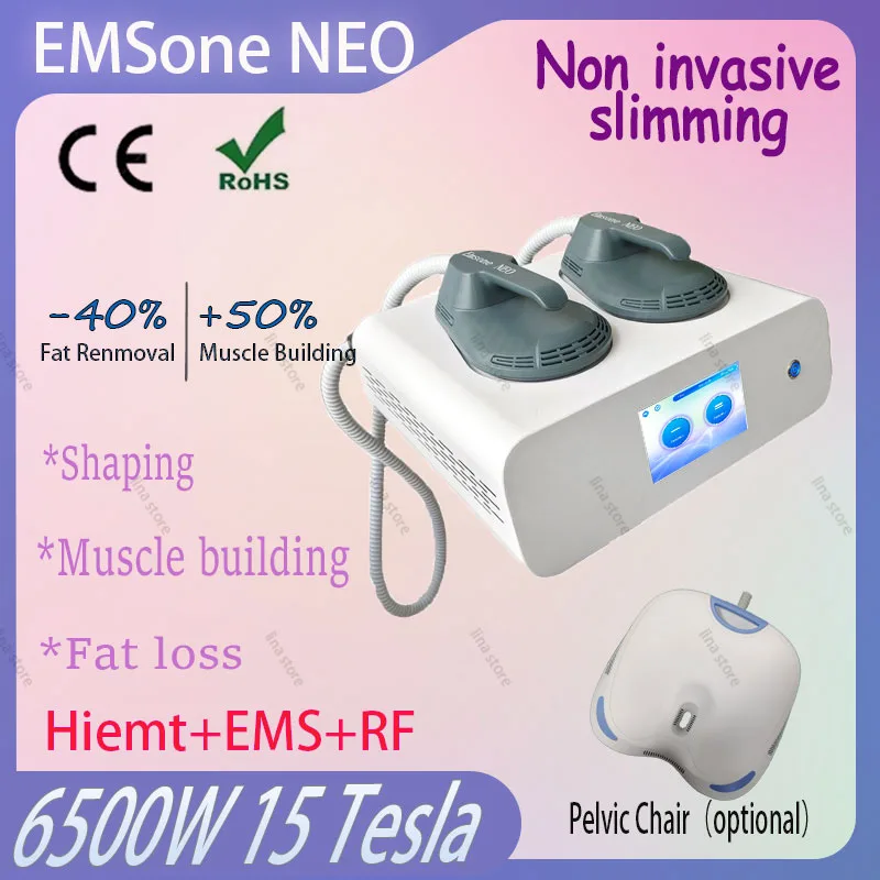 

6500W Emsone NEO 15 Tesla High Energy Electromagnetic Fat Removal and Muscle Enhancement EMS Professional Slimming Machine