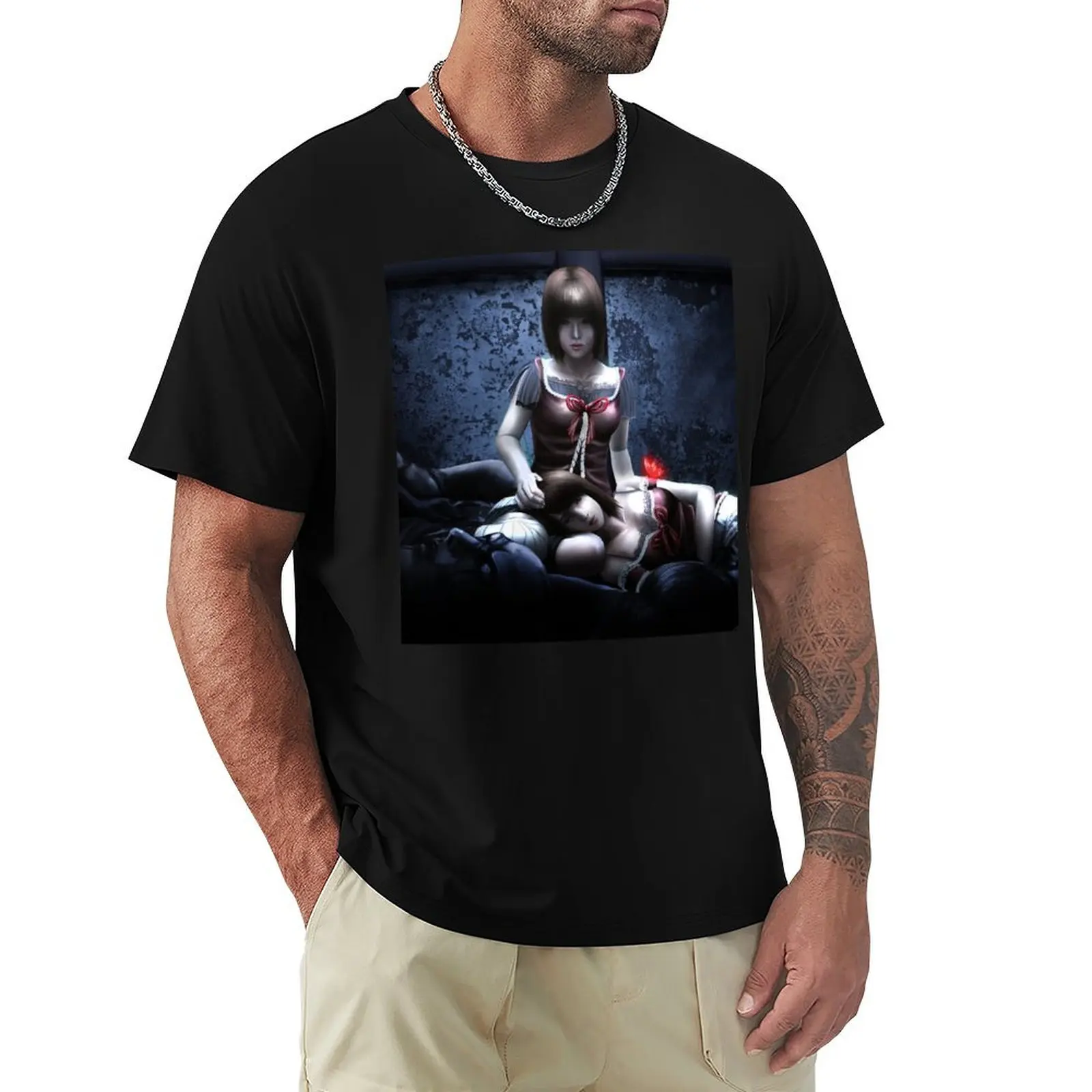 Always Be Togheter - Fatal Frame T-Shirt cotton t-shirt plain for man package T-Shirt