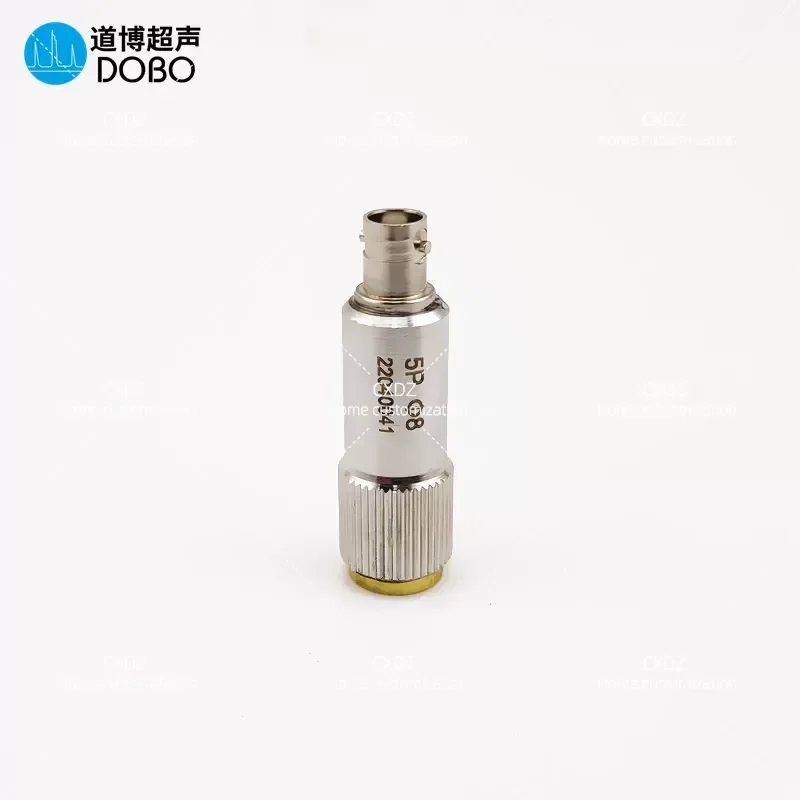 5MHz Ultrasonic Probe 5P10 5P6 5P8 Small Diameter High Frequency Longitudinal Wave Transducer