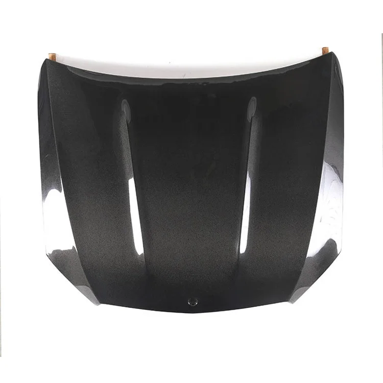 

Car Hood Engine Cover Upgrade To C63 AMG Style Carbon Fibre Engine Hood For Mercedes-Benz C-Class W205 2015-2021