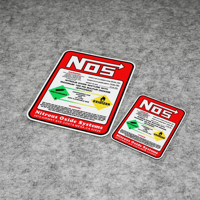 Car Stickers Reflective Nitrogen Acceleration Decorative Stickers Body Stickers Rear Window Car Stickers Electric Vehicle