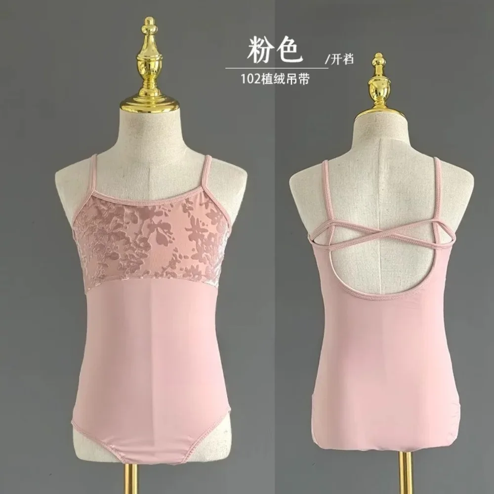 

Ballet Leotards for Girls Gymnastics Practice Clothes Kids Clothes Dance Wear Children Clothing Romper Jumpsuits Summer Sling