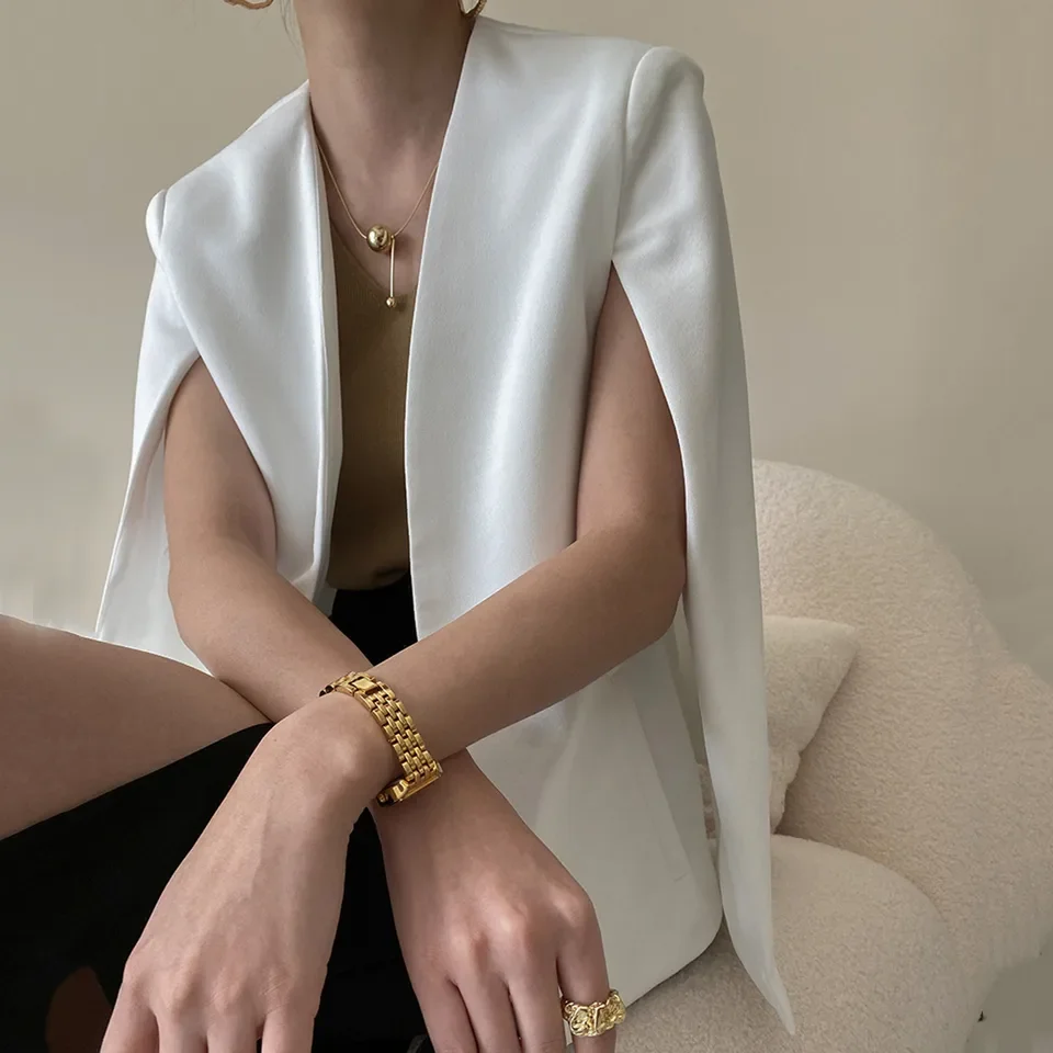 

Women'S Autumn Temperament Solid Split Long Sleeve Business Work Ladies Fashion Office s куртка женская