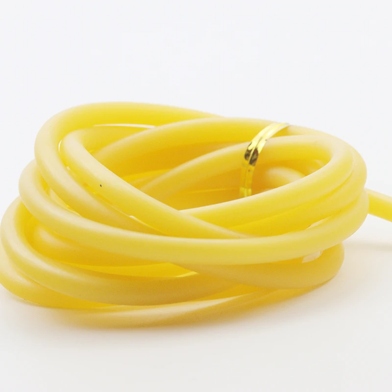 2M  3*6MM Silicone Tube Rubber Elastic Latex Tube Fishing Slingshot Medical High Rebound Rubber Band